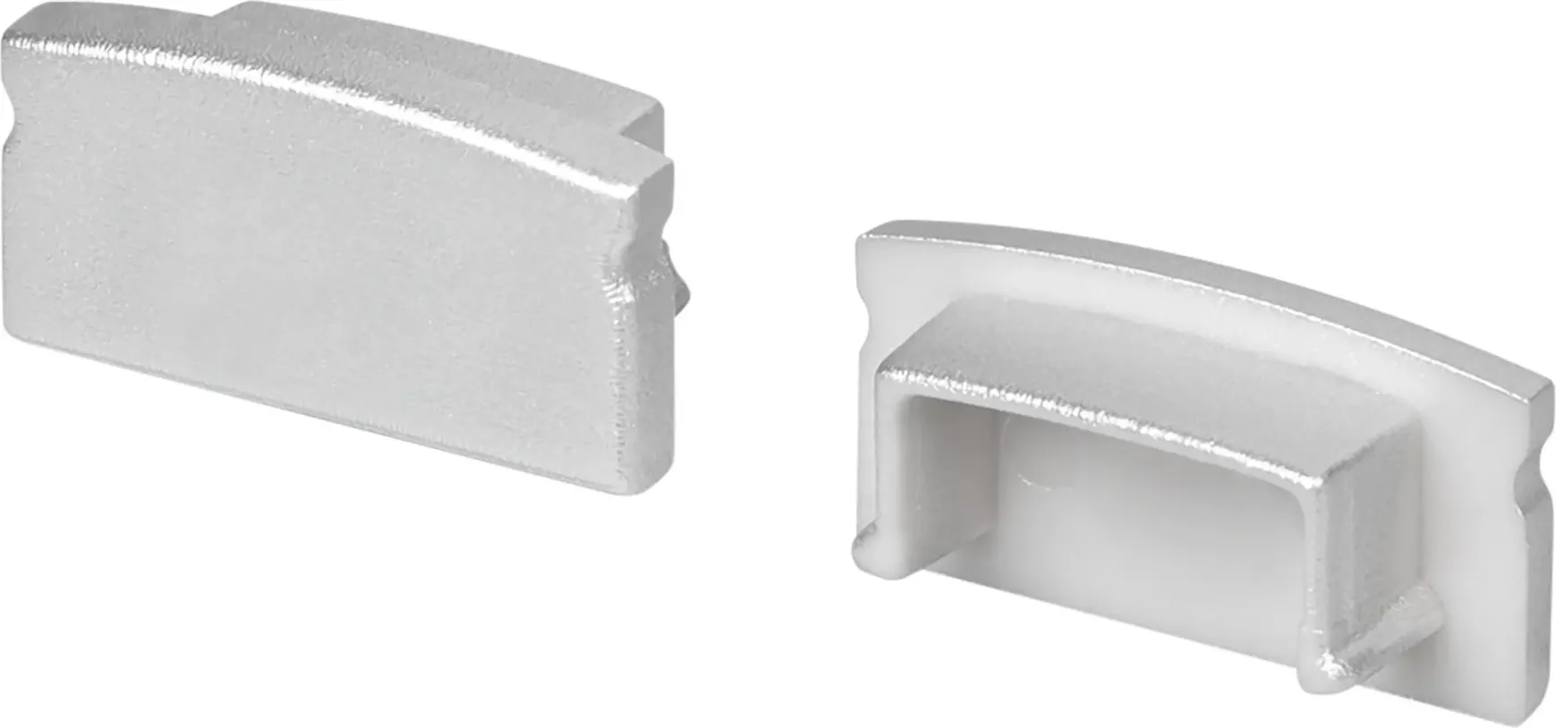 Заглушка для профиля Arlight LINE-1708 SILVER глухая / 054384