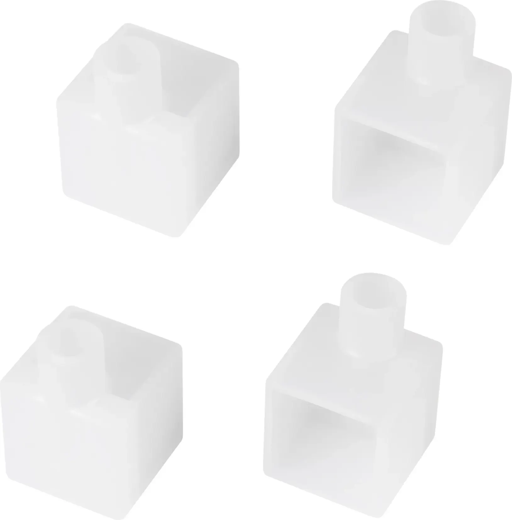 Заглушка для профиля Arlight WPH-FLEX-1616-90 WHITE с отверстием / 058044