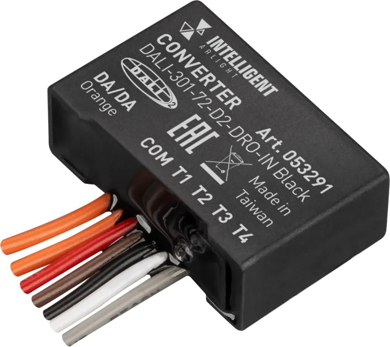 Конвертер для светодиодной ленты Arlight Intelligent DALI-301-72-D2-DRO-IN Black / 053291