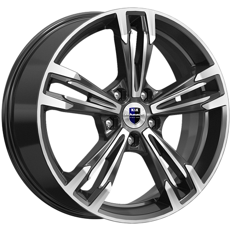Литой диск K&K Karrera Light 18x7" 5x114.3мм DIA 66.1мм ET 40мм Алмаз черный