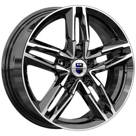 Литой диск K&K Sayan 16x6" 5x110мм DIA 65.1мм ET 44мм Алмаз черный