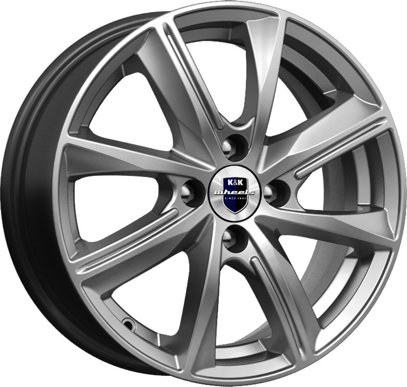 Литой диск K&K Арнар 16x7" 5x110мм DIA 67.1мм ET 38мм Дарк платинум