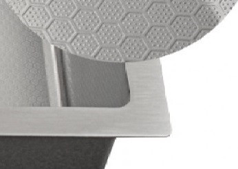 Мойка кухонная Schtoff Undermount Best Decor Silver 4545 — фото 4