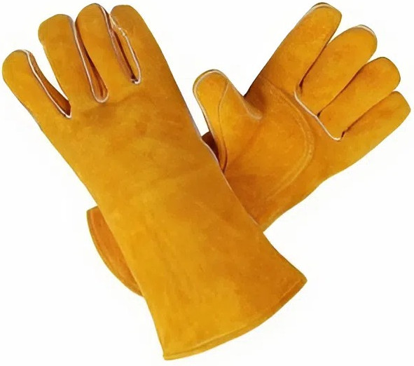Перчатки защитные BVB 8910022 (р.14, желтый)