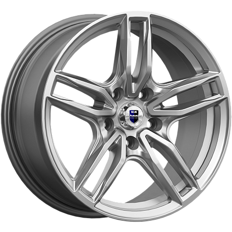 Литой диск K&K Бартон 17x8" 5x114.3мм DIA 60.1мм ET 45мм Дарк платинум