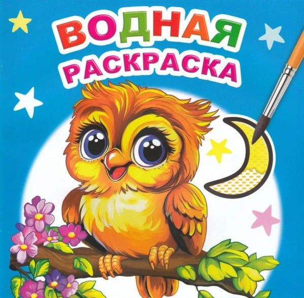 Раскраска Леда Водная. Совенок