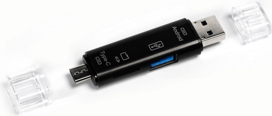 Картридер SmartBuy USB 2.0 / SBR-801-S — фото 2