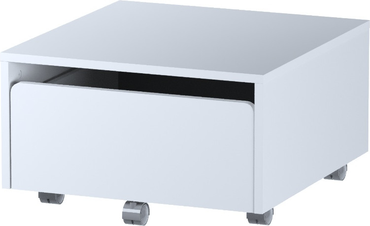 Тумба Mebelain Пикси выкатная 52x55x31 (белый)