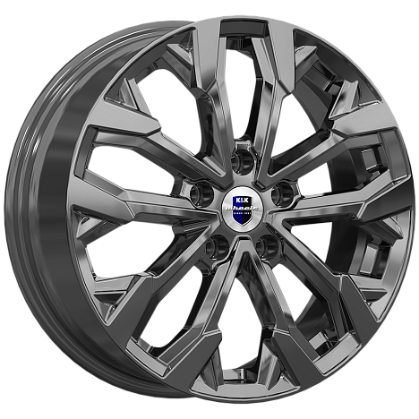 Литой диск K&K Морейн 17x6.5" 5x100мм DIA 57.1мм ET 38мм Дарк платинум