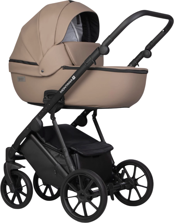 Детская универсальная коляска Riko Montana X Ecco 2 в 1 Basic 22 (бежевый)