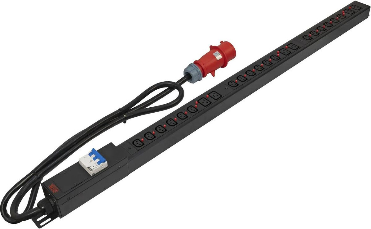 Распределитель питания Powercom PDU-32AV24-18C3-6C9-3P