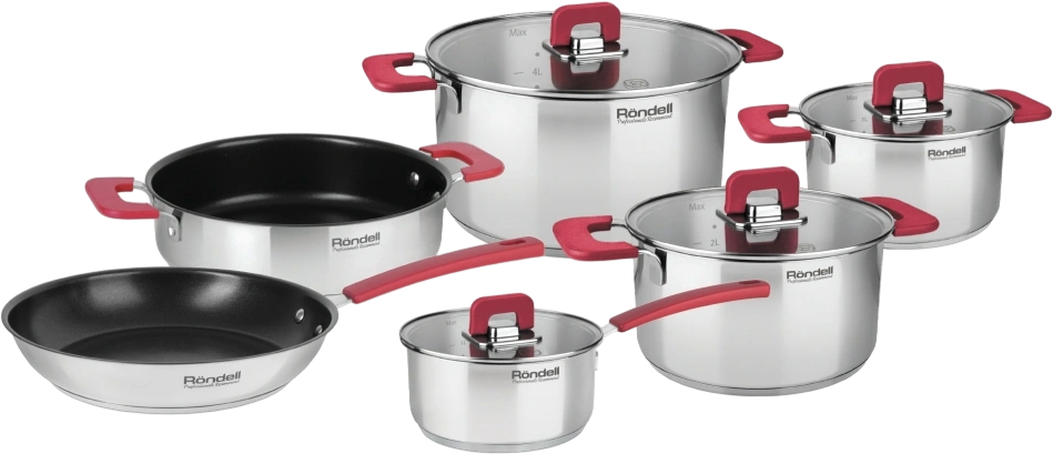 Набор кухонной посуды Rondell Savvy RDS-1189