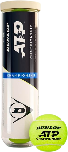 Набор теннисных мячей DUNLOP Atp Championship / 601627 (4шт)