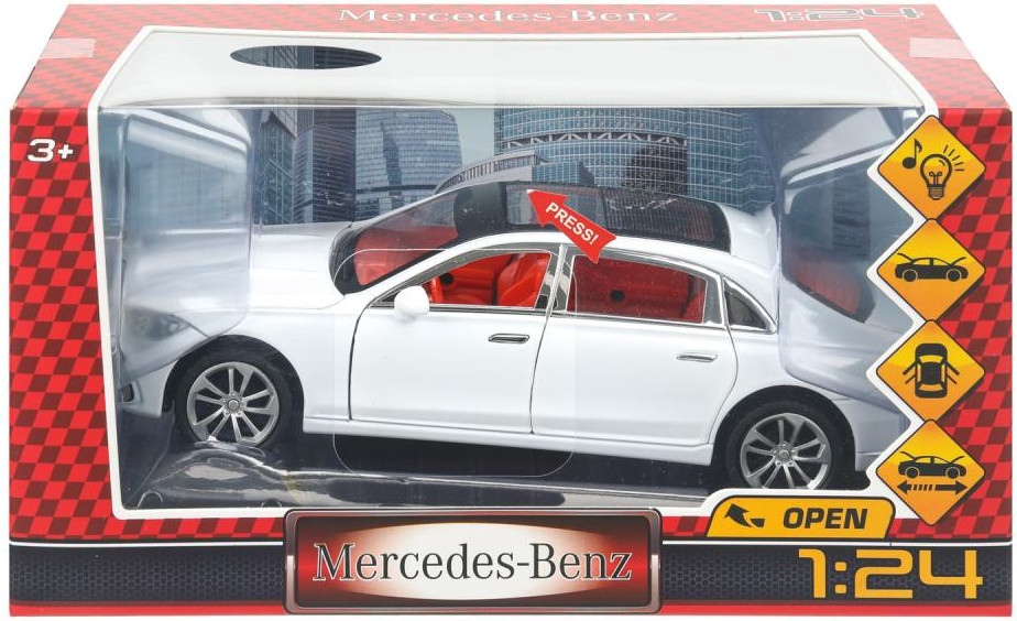 Автомобиль игрушечный Huada Mercedes-Benz / 2208C0255-R — фото 3