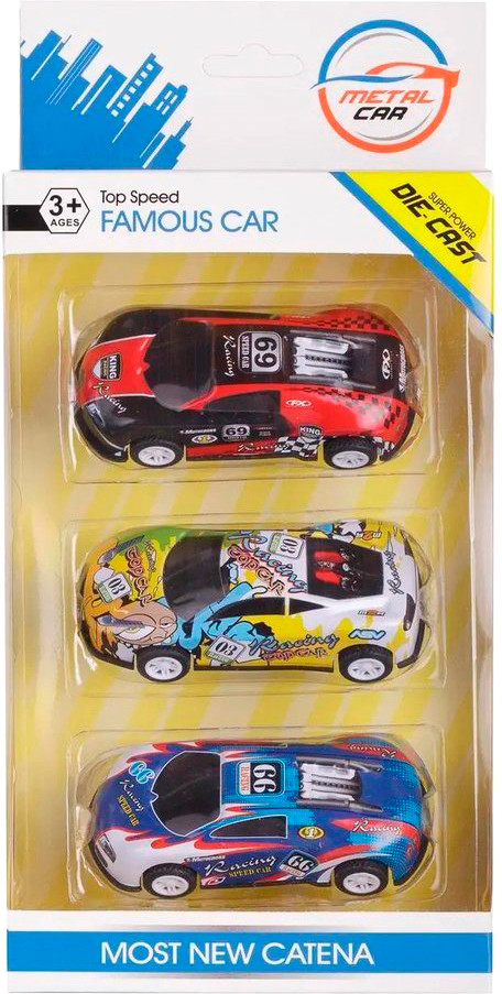 Набор игрушечных автомобилей Junfa Toys WE-11603/набор4 — фото 2