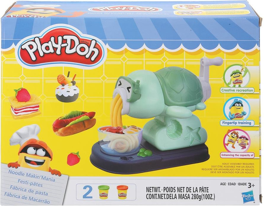Набор для лепки Play-Doh Noodle Makin'mania с формочками / MODCL-123566-PD