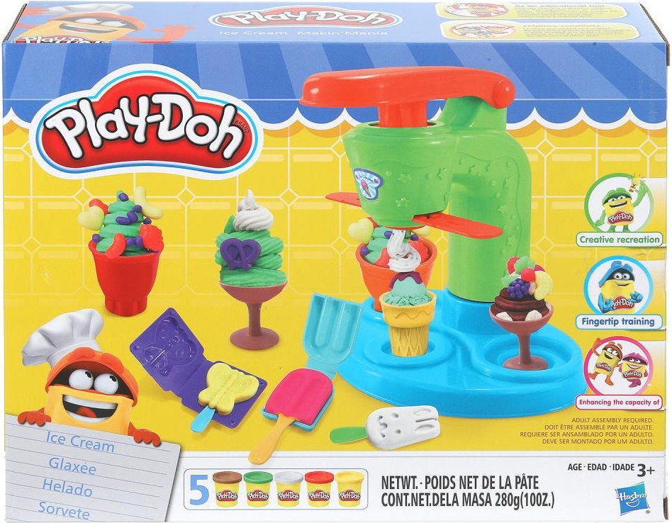 Набор для лепки Play-Doh Ice Cream с формочками / MODCL-123564-PD