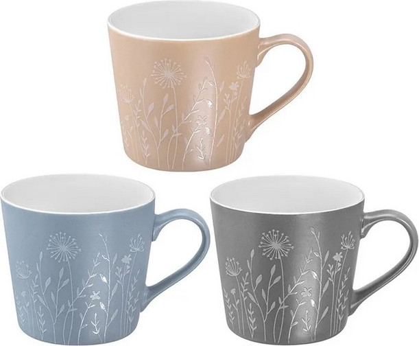 Набор кружек Elan Gallery Полевые цветы / 880239
