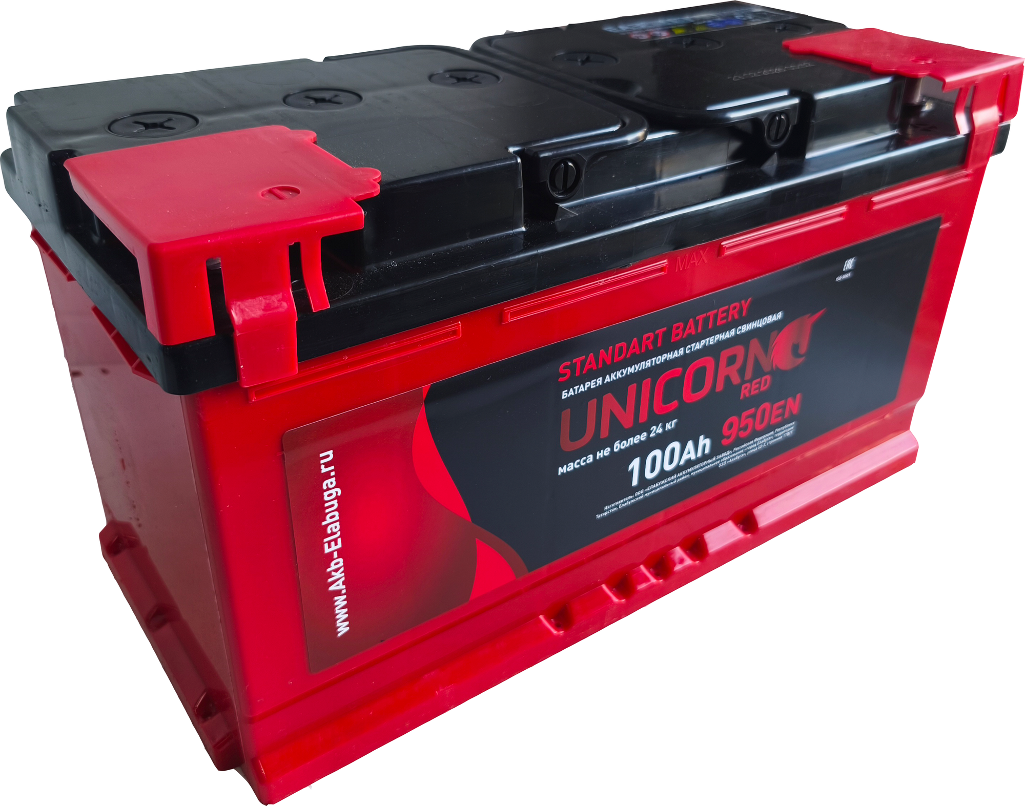 Автомобильный аккумулятор UnicorN RED (0) 850A L5 / 6СТ-100 (100А/ч) — фото 2