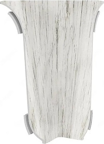 Уголок для плинтуса Sanrelia SanFlex 5132 Дуб стальной (2шт, внутренний)