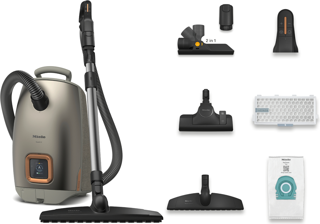 Пылесос Miele SUMF0 Guard L1 Comfort XL PowerLine / 41UMF043CE (жемчужный титановый) — фото 3