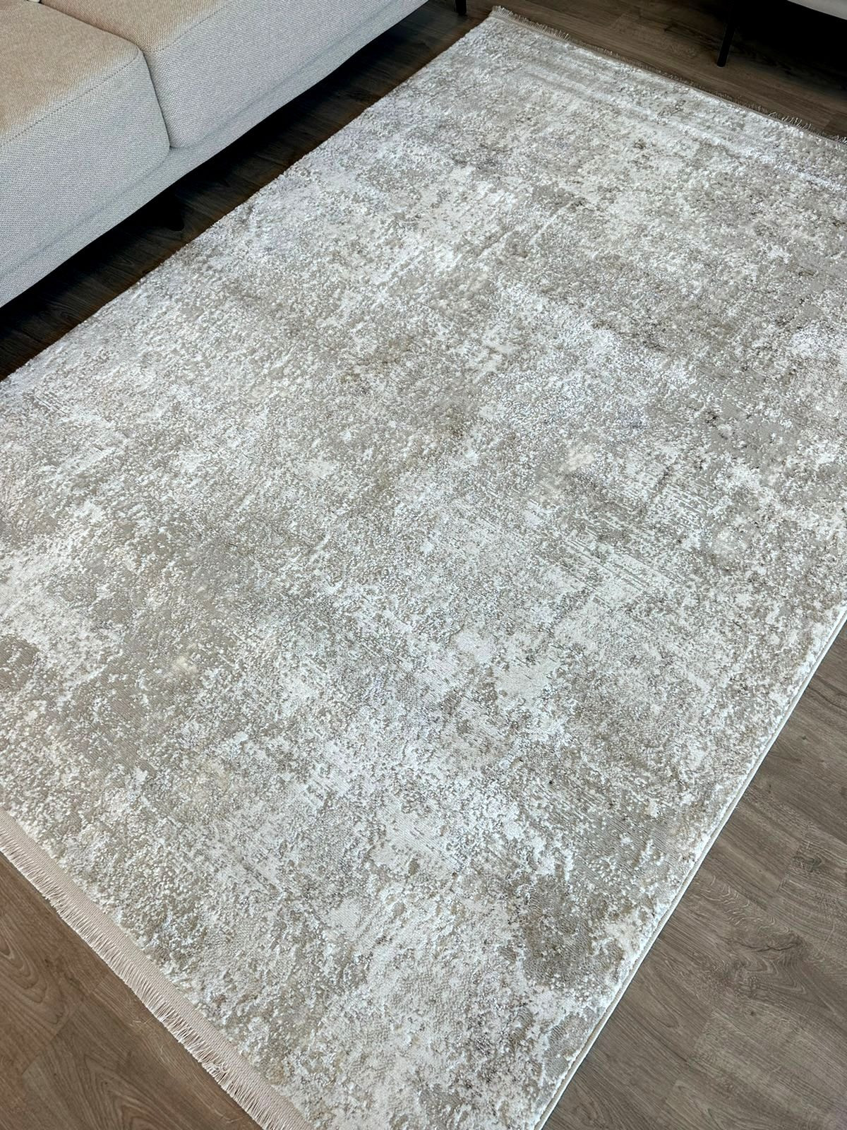 Коврик Radjab Carpet Беллуччи Прямоугольник NP 489 (1.2x1.8, Cream) — фото 3