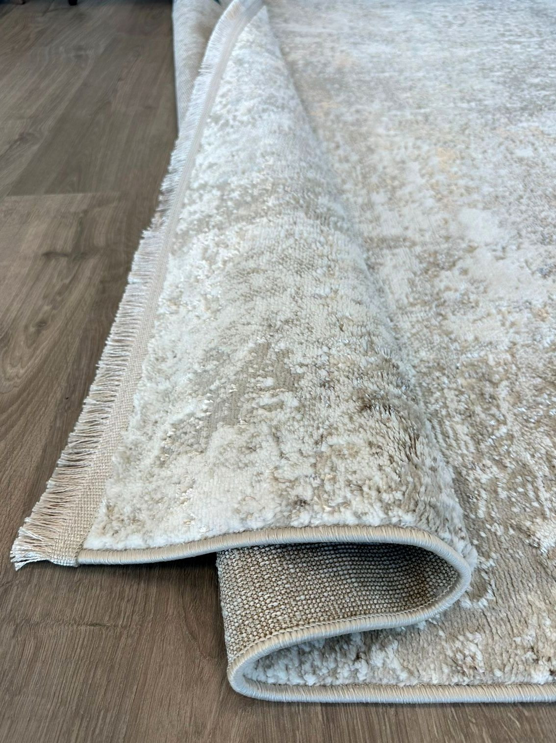 Коврик Radjab Carpet Беллуччи Прямоугольник NP 489 (1.2x1.8, Cream) — фото 4