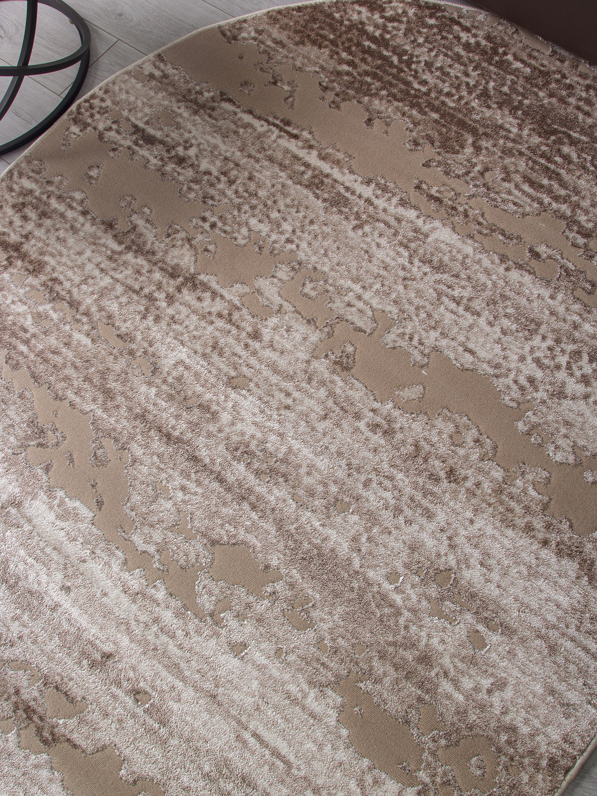 Ковер Merinos Alabama F173-OVAL-BEIGE (1.6x2.2) — фото 4