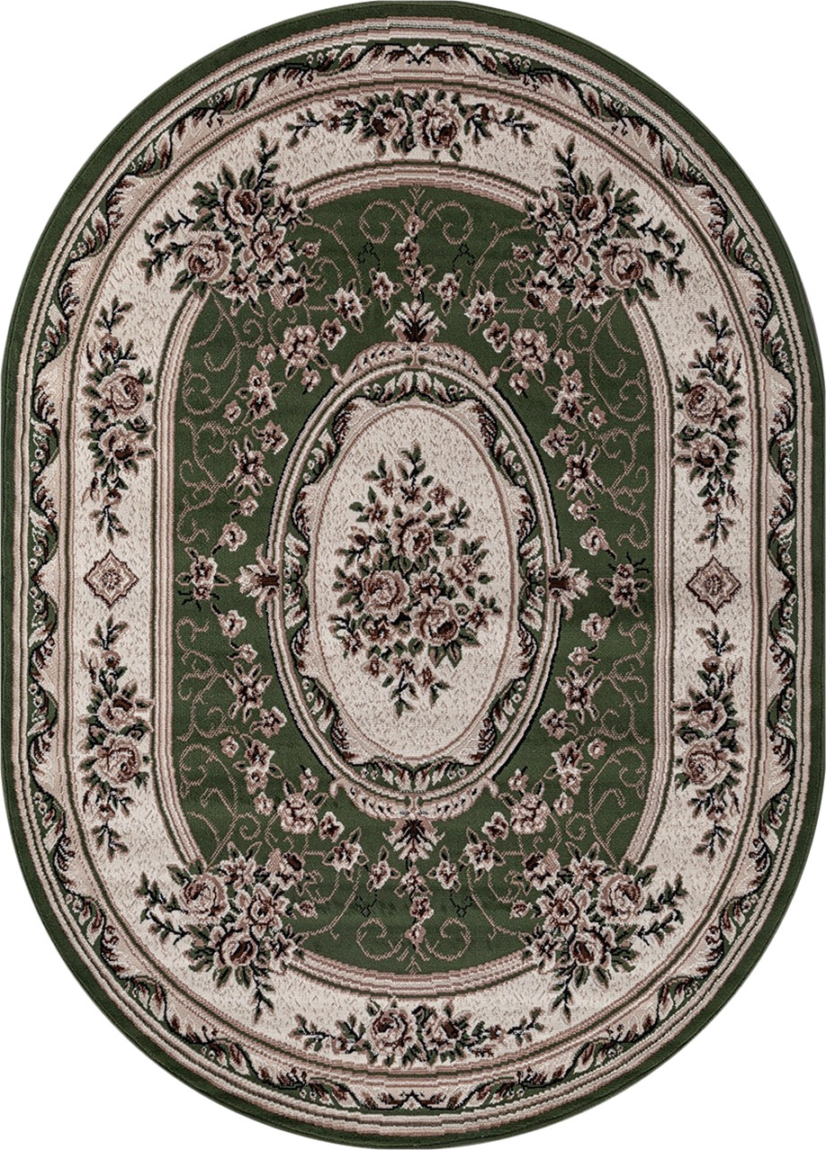 Ковер Merinos Gavana 5444-OVAL-GREEN (1.5x3)