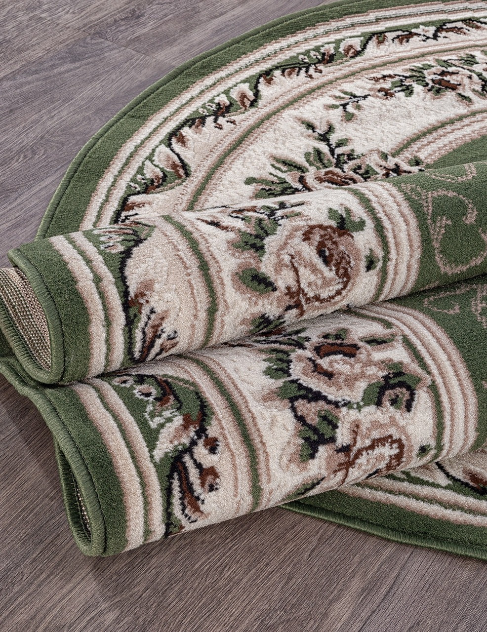 Ковер Merinos Gavana 5444-OVAL-GREEN (1.5x3) — фото 2