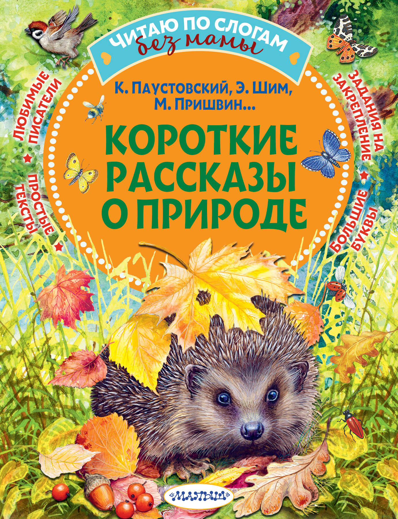 Книга АСТ Короткие рассказы о природе (Паустовский Константин и др. 9785171777180)