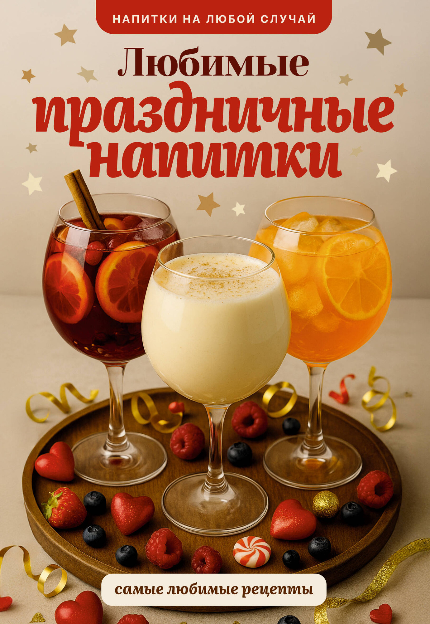 Книга АСТ Любимые праздничные напитки (Шукюров Руслан 9785171791742)