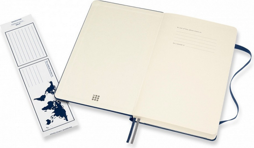 Записная книжка Moleskine Classic Expended Large QP060EXPB20 (синий сапфир) — фото 3