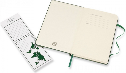 Записная книжка Moleskine Classic Pocket QP012K15 (зеленый) — фото 3