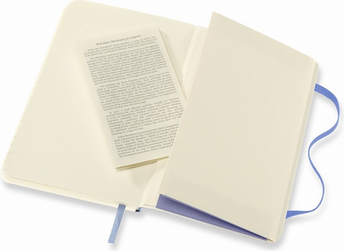 Записная книжка Moleskine Classic Soft Pocket QP611B42 (голубая гортензия) — фото 5