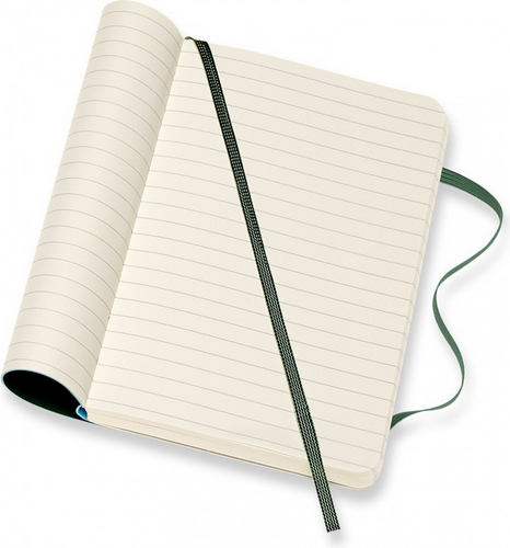 Записная книжка Moleskine Classic Soft Pocket QP611K15 (зеленый) — фото 5