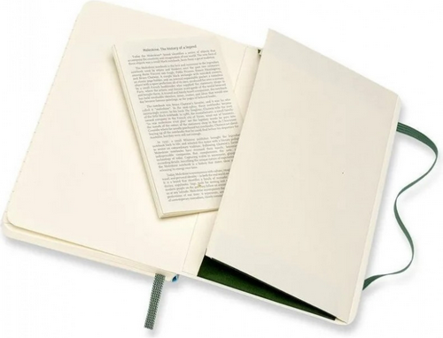 Записная книжка Moleskine Classic Soft Pocket QP611K15 (зеленый) — фото 3