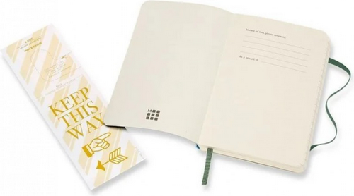 Записная книжка Moleskine Classic Soft Pocket QP611K15 (зеленый) — фото 2