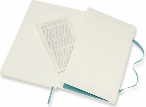 Записная книжка Moleskine Classic Soft XLarge QP621B35 (голубой) — фото 4