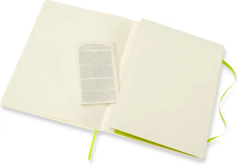 Записная книжка Moleskine Classic Soft XLarge QP621C2 (лайм) — фото 5