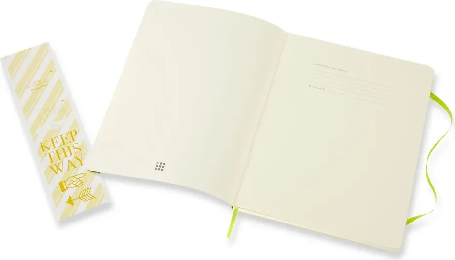 Записная книжка Moleskine Classic Soft XLarge QP621C2 (лайм) — фото 3