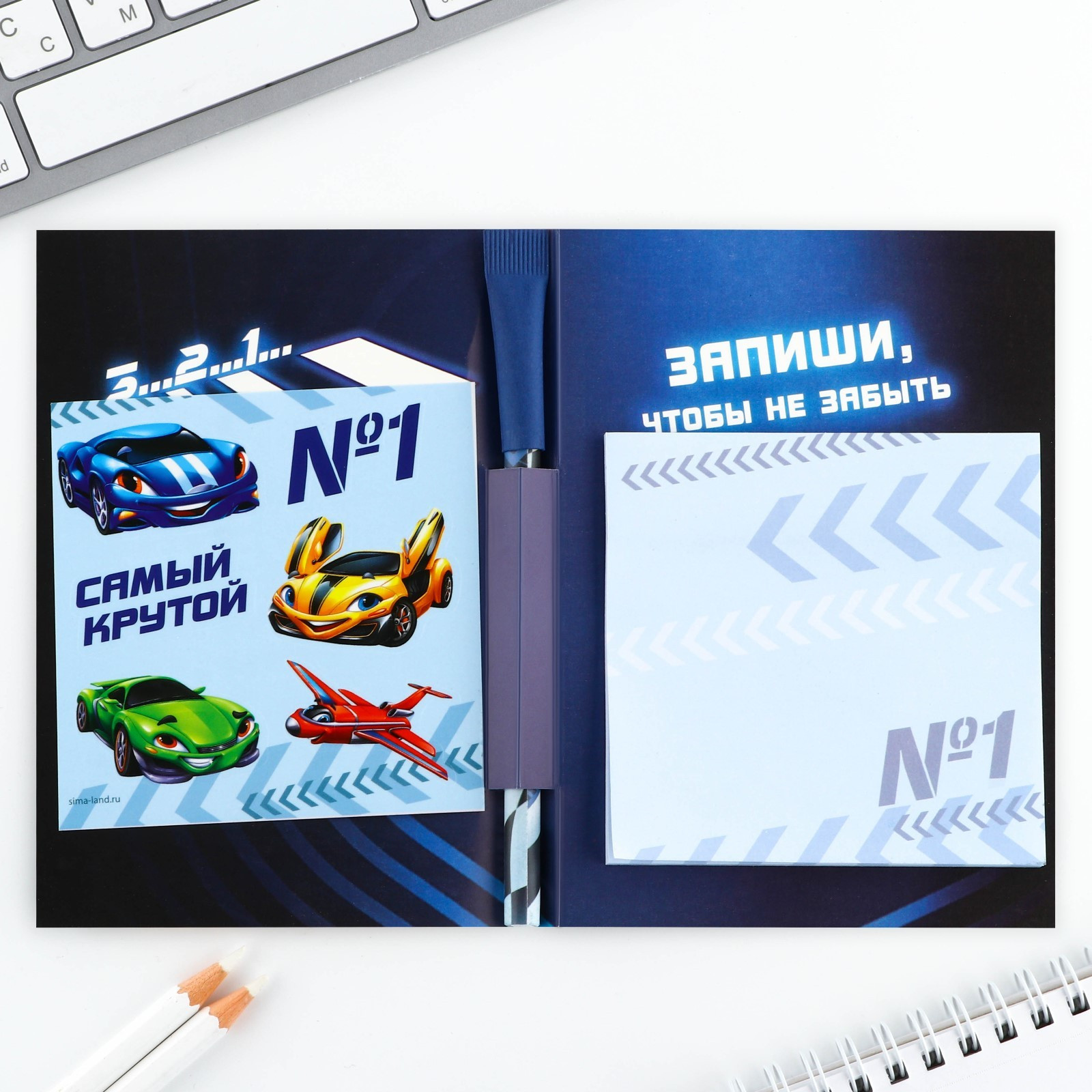 Набор канцелярский подарочный ArtFox Для крутых идей / 9874801 — фото 3
