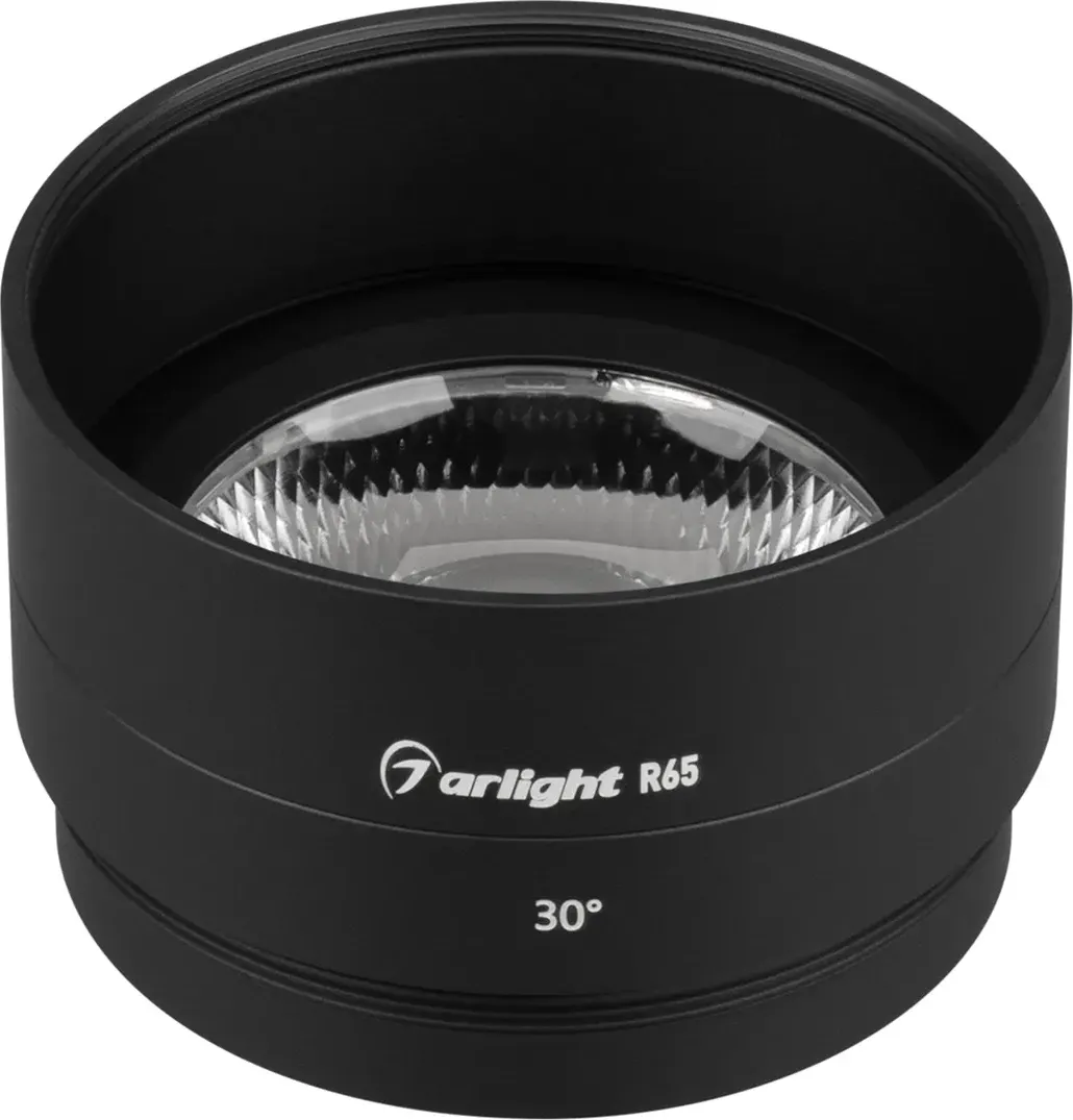 Насадка торцевая для светильника Arlight LGD-ARTIFACT-LENS-R65 BK / 057125