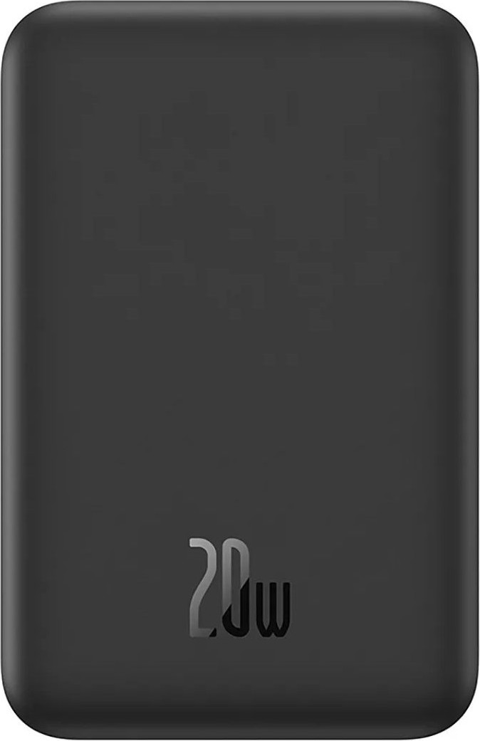 Портативное зарядное устройство Baseus Magnetic Mini Wireless Fast Charge 6000мАч / PPCX100401 (черный) — фото 3