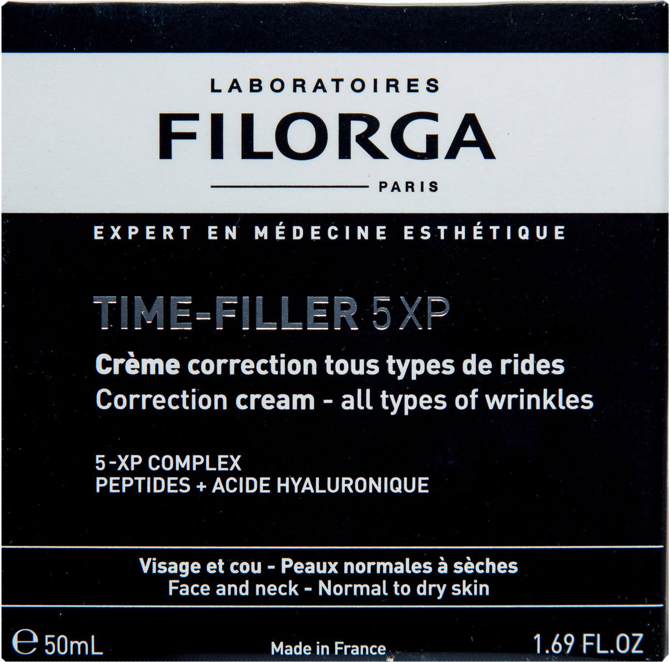 Крем для лица Filorga Time-Filler 5ХР для коррекции морщин Для лица и шеи (50мл) — фото 2