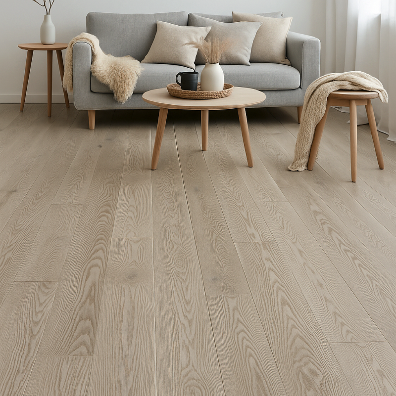 Паркетная доска Polarwood Дуб TREND WHITE MATT 4V (1116x188) — фото 6