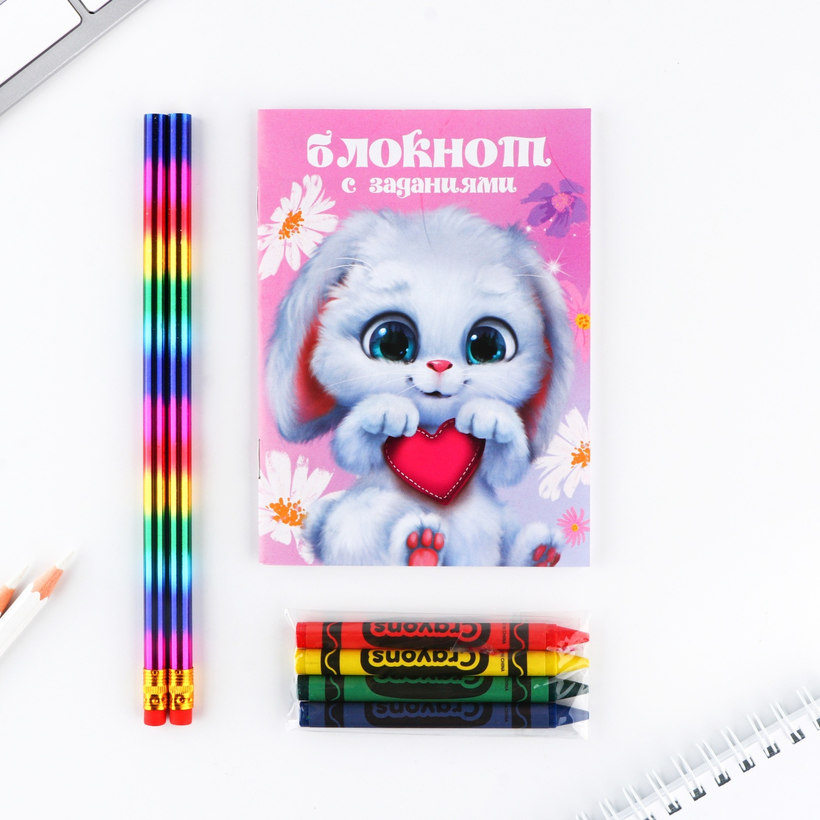 Набор канцелярский подарочный ArtFox Самая милая / 9890851 — фото 3