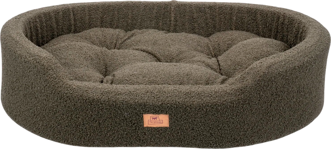 Лежанка для животных Ferplast Dandy 80 / 83818012 (темно-зеленый)