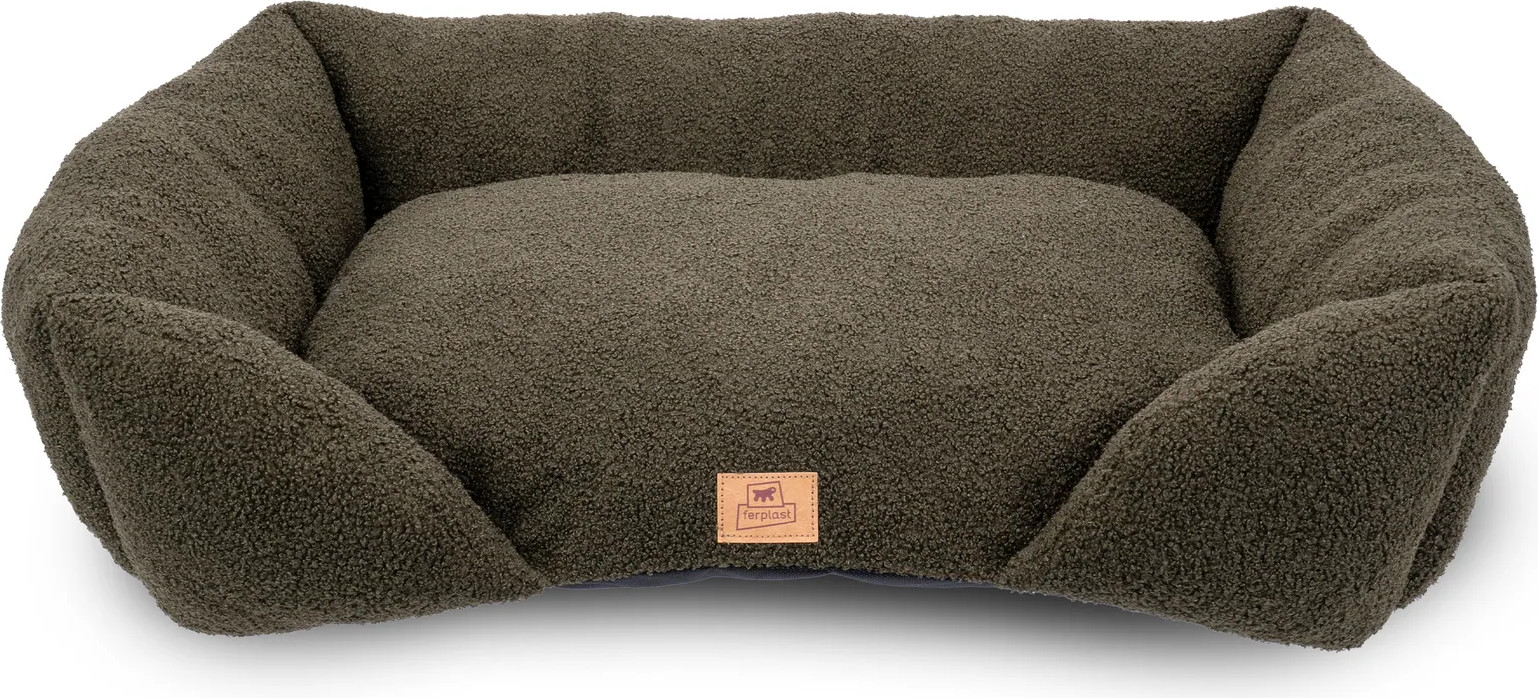 Лежанка для животных Ferplast Pamper 80 / 83828012 (темно-зеленый)