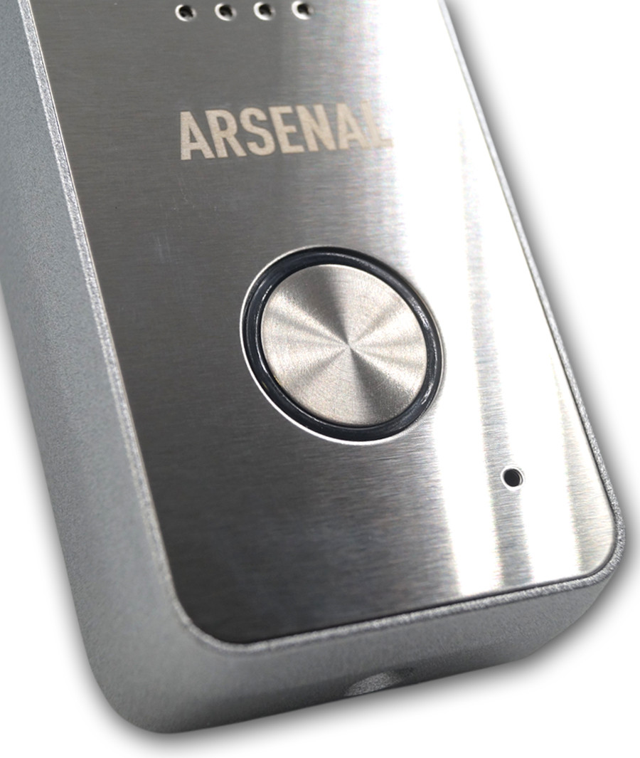 Видеодомофон Arsenal Титул 10 FHD TUYA + Рокси FHD (белый/серебро) — фото 6